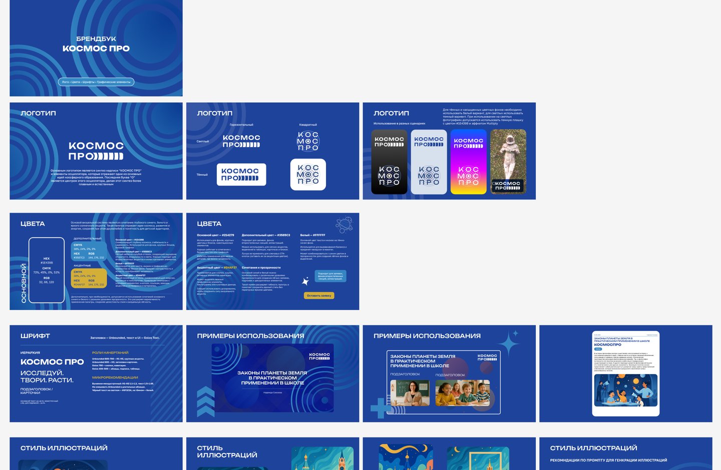 Brand book: logo, colours, type, usage